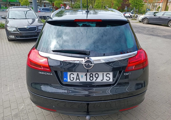 Opel Insignia cena 22900 przebieg: 233372, rok produkcji 2010 z Czersk małe 436